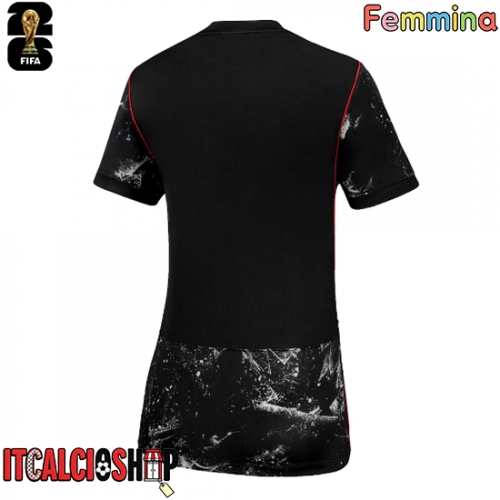 Canada Seconda Maglia Femmina Mondiali 2026 Manica Corta